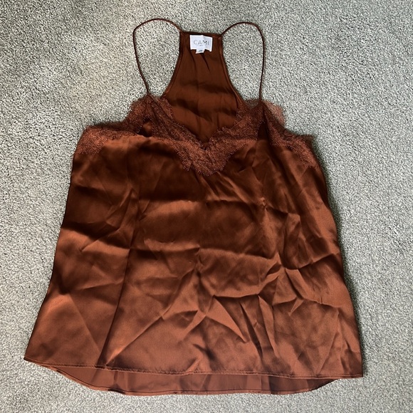 CAMI NYC Racer Charmeuse Cami XS 175$ - Picture 4 of 4
